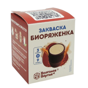 Закваска Ряженка 3 порции